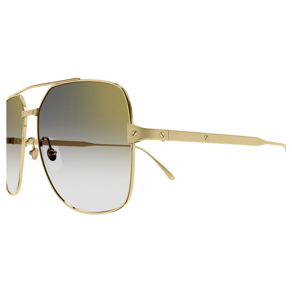Cartier-Sonnenbrille-CT0329S-001-Pilotenform-Gold Damen